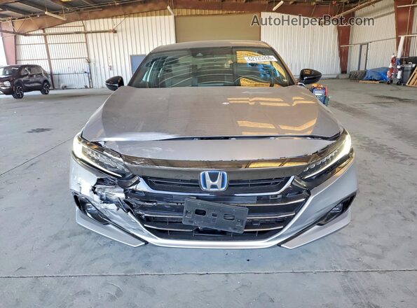 1HGCV3F22NA041421 2022 HONDA ACCORD Silver Вид спереду