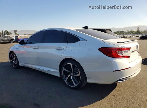 1HGCV3F23NA011814 2022 HONDA ACCORD White Trasero izquierdo