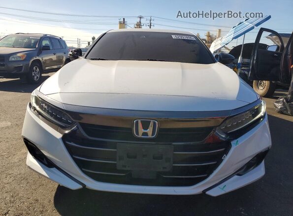 1HGCV3F23NA011814 2022 HONDA ACCORD White Vista frontal