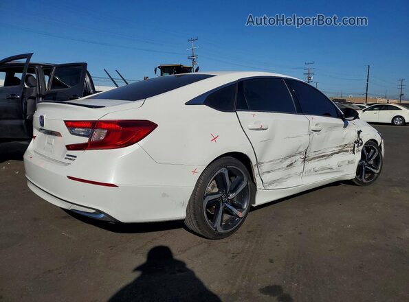 1HGCV3F23NA011814 2022 HONDA ACCORD White Trasero derecho