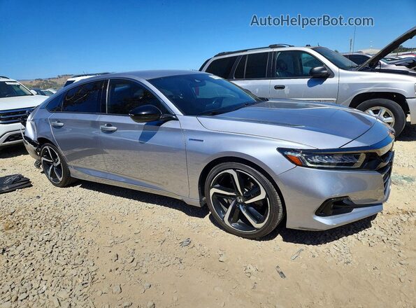1HGCV3F25NA012026 2022 HONDA ACCORD Silver Передня права чверть