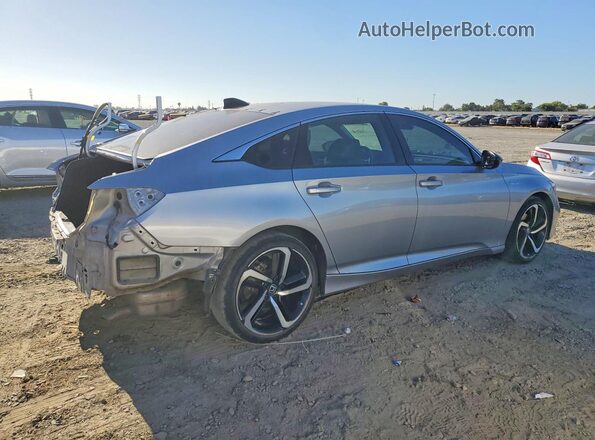 1HGCV3F26NA030082 2022 HONDA ACCORD Gray Задня права чверть