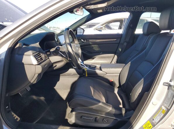 1HGCV3F26NA030082 2022 HONDA ACCORD Gray Вид салону спереду