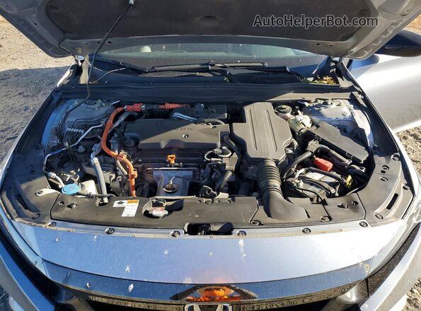1HGCV3F26NA030082 2022 HONDA ACCORD Gray Вид задньої частини салону