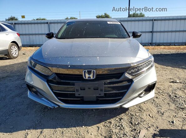 1HGCV3F26NA030082 2022 HONDA ACCORD Gray Вид спереду