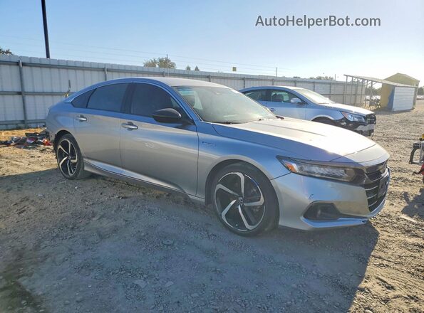 1HGCV3F26NA030082 2022 HONDA ACCORD Gray Передня права чверть