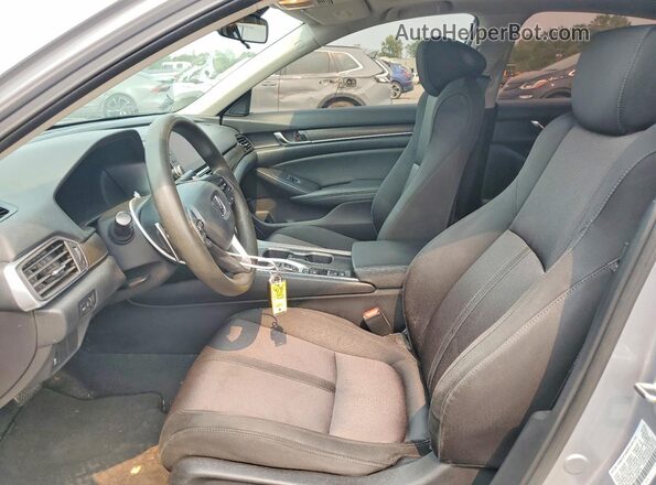 1HGCV3F40LA009078 2020 HONDA ACCORD Gray Front interior view