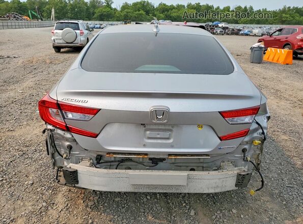 1HGCV3F40LA009078 2020 HONDA ACCORD Gray Rear view
