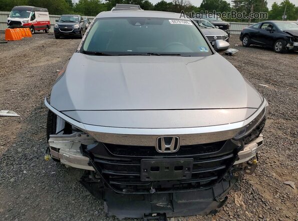 1HGCV3F40LA009078 2020 HONDA ACCORD Gray Front view