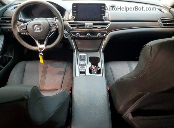 1HGCV3F40LA009078 2020 HONDA ACCORD Gray Dashboard view