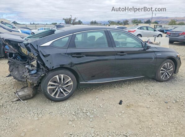 1HGCV3F59KA016375 2019 HONDA ACCORD Black Задня права чверть