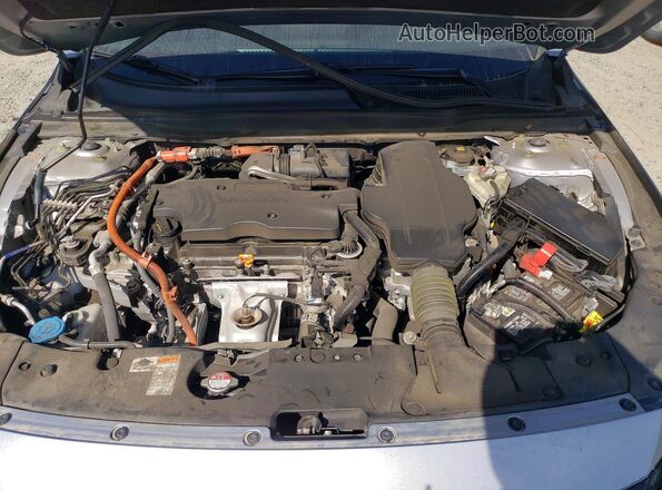 1HGCV3F59NA027980 2022 HONDA ACCORD Серебряный Вид задней части салона