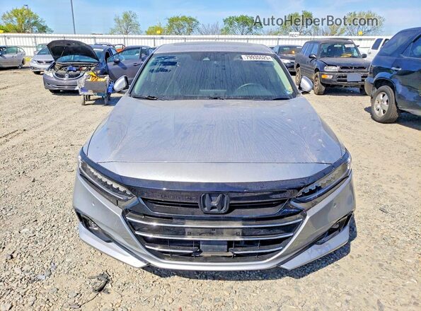 1HGCV3F59NA027980 2022 HONDA ACCORD Серебряный Вид спереди