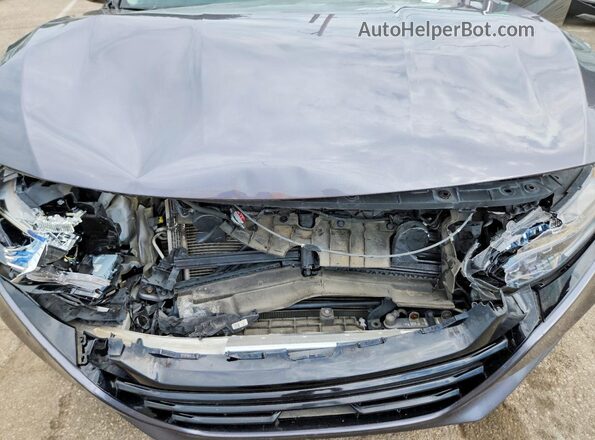 1HGCV3F94KA001477 2019 HONDA ACCORD Gray Rear interior view