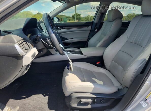 1HGCV3F94KA020921 2019 HONDA ACCORD Silver წინა სალონის ხედი