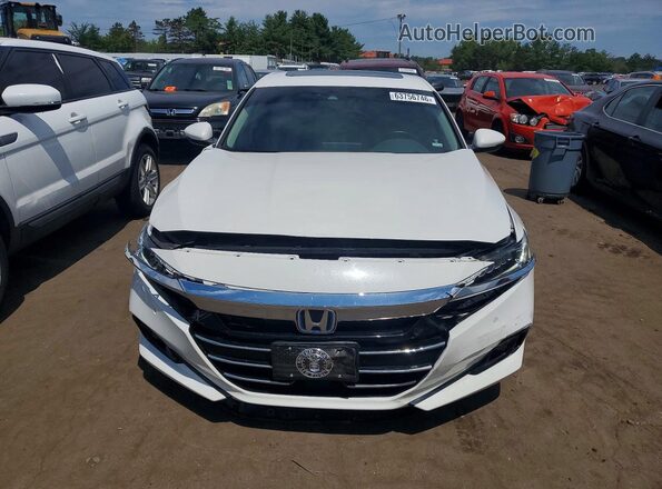 1HGCV3F94MA008819 2021 HONDA ACCORD White Вид спереду