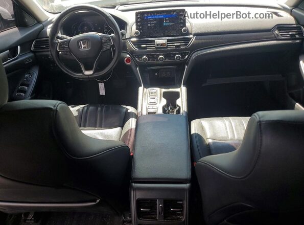 1HGCV3F94MA008819 2021 HONDA ACCORD White Вид панелі приладів