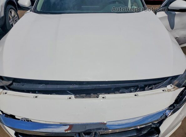 1HGCV3F94MA008819 2021 HONDA ACCORD White Вид задньої частини салону