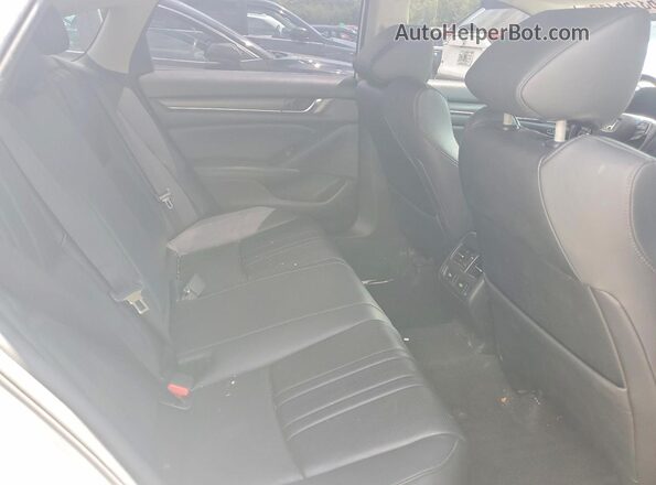 1HGCV3F94MA008819 2021 HONDA ACCORD White Вид задніх сидінь