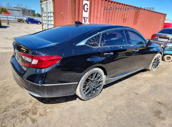1HGCV3F94NA800017 2022 HONDA ACCORD Черный Задняя правая четверть