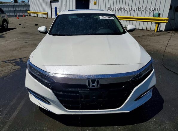 1HGCV3F96JA005481 2018 HONDA ACCORD White Vista frontal