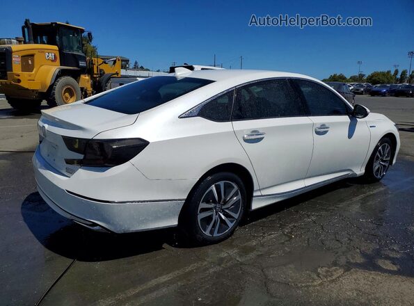 1HGCV3F96JA005481 2018 HONDA ACCORD White Trasero derecho