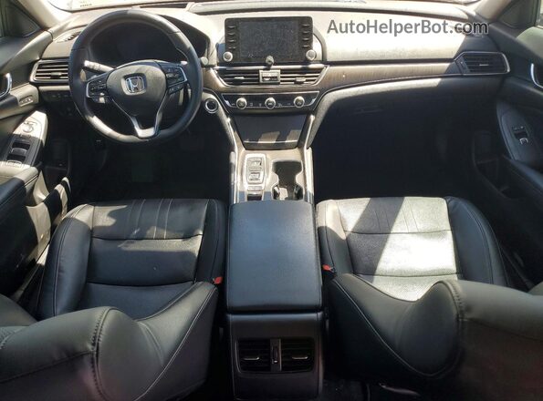 1HGCV3F96JA005481 2018 HONDA ACCORD White Vista del salpicadero