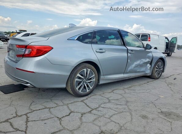1HGCV3F97KA021156 2019 HONDA ACCORD Silver Trasero derecho