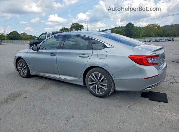 1HGCV3F97KA021156 2019 HONDA ACCORD Silver Trasero izquierdo