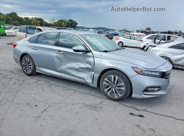 1HGCV3F97KA021156 2019 HONDA ACCORD Silver Delantero derecho