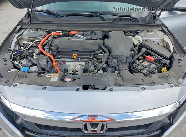 1HGCV3F97KA021156 2019 HONDA ACCORD Silver Vista interior trasera