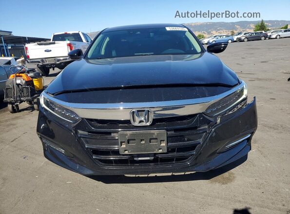 1HGCV3F99LA017840 2020 HONDA ACCORD Black Դիմացի տեսք