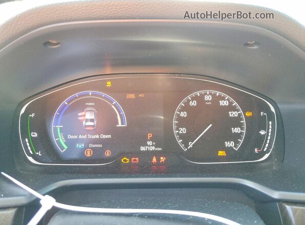 1HGCV3F99LA017840 2020 HONDA ACCORD Black Սարքավորումների վահանակի տեսք
