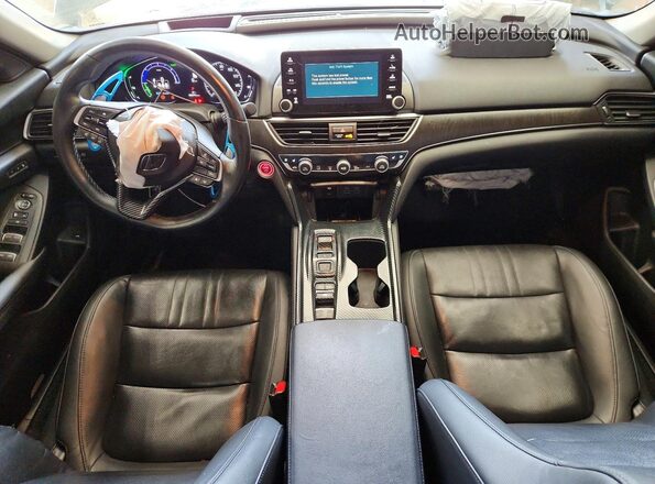 1HGCV3F9XMA015855 2021 HONDA ACCORD Gray წინა პანელის ხედი