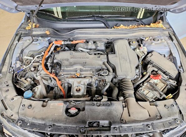1HGCV3F9XMA015855 2021 HONDA ACCORD Gray უკანა სალონის ხედი