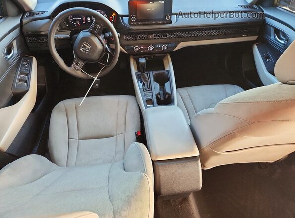 1HGCY1F20PA037463 2023 HONDA ACCORD Charcoal Vista del salpicadero