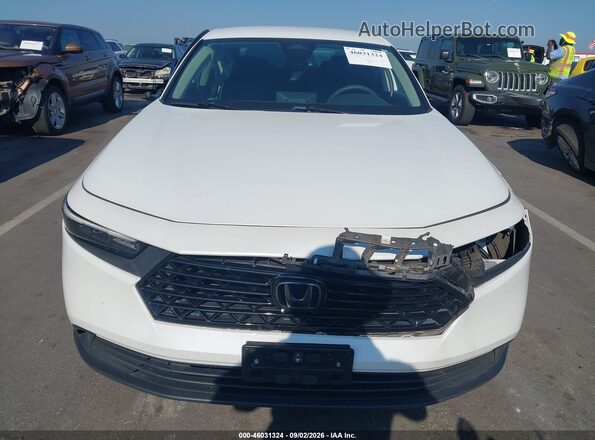 1HGCY1F21PA018193 2023 HONDA ACCORD White Rear interior view
