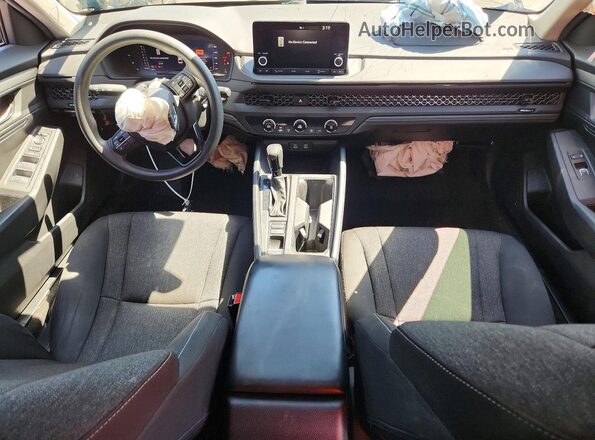 1HGCY1F23RA011216 2024 HONDA ACCORD Black Вид панелі приладів