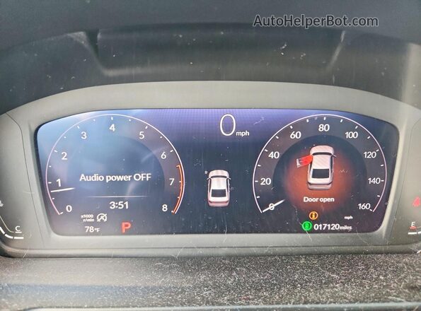 1HGCY1F23RA035273 2024 HONDA ACCORD Серебряный Вид щитка приборов