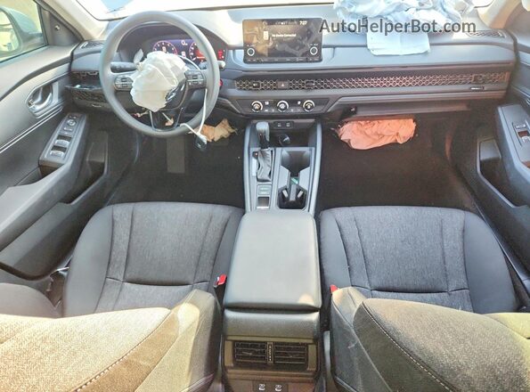 1HGCY1F23SA016440 2025 HONDA ACCORD Silver Dashboard view