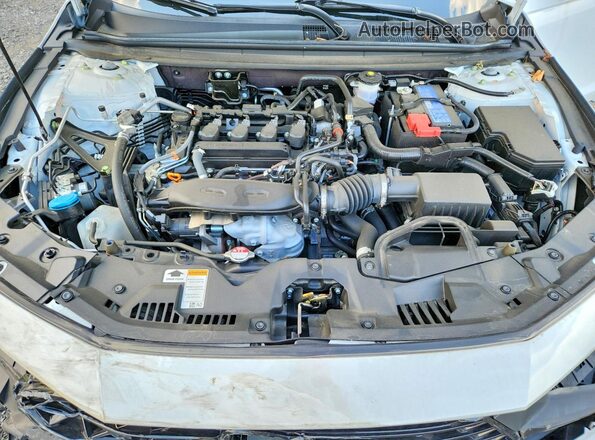 1HGCY1F24PA036803 2023 HONDA ACCORD Белый Вид задней части салона