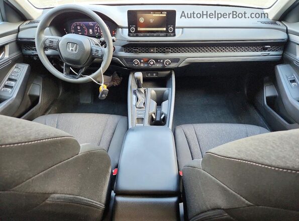 1HGCY1F24PA036803 2023 HONDA ACCORD Белый Вид панели приборов