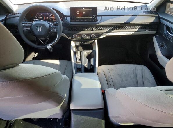 1HGCY1F26PA011319 2023 HONDA ACCORD White Առջևի վահանակի տեսք