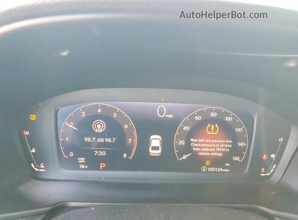 1HGCY1F26PA011319 2023 HONDA ACCORD White Սարքավորումների վահանակի տեսք