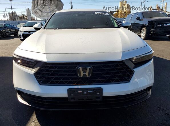 1HGCY1F26PA011319 2023 HONDA ACCORD White Դիմացի տեսք