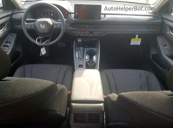 1HGCY1F26TA030267 2026 HONDA ACCORD Black Առջևի վահանակի տեսք