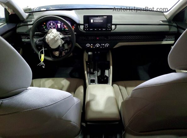 1HGCY1F27SA091920 2025 HONDA ACCORD White Widok deski rozdzielczej