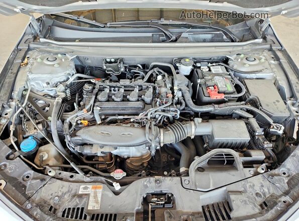 1HGCY1F29RA033222 2024 HONDA ACCORD Silver Вид задньої частини салону