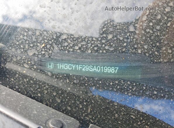1HGCY1F29SA019987 2025 HONDA ACCORD Gray Вид підкапотного простору