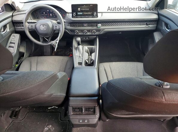 1HGCY1F29SA019987 2025 HONDA ACCORD Gray Вид панелі приладів